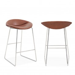 Montis Mick Stuhl lederbezogen 