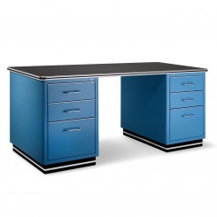 Müller Möbelfabrikation Schreibtisch ohne Zierleisten Classic Line TB228-5 