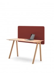 Mute Duo akustisch wirksame Tischtrennwand konfigurierbar 