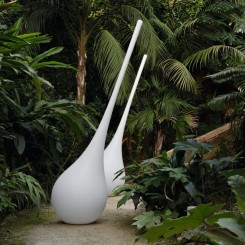 Myyour Stehlampe & Vase Ampoule XL outdoor weiß 804AMP.005 