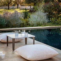 Myyour Loungekissen Wave 909WAVE/102 Kissen 70 cm x 70 cm White