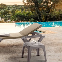 Myyour Tisch Bali 2er Set 122BALI02 Tortora