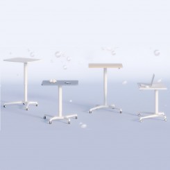 Nowy Styl Aero MINI-Schreibtisch mit pneumatischer Höhenverstellung 