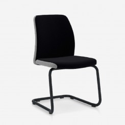 Nowy Styl Flesco Freischwinger Stuhl, gepolstert konfigurierbar 