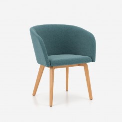 Nowy Styl Naudu, Sessel 4L Wood, LGW, gepolstert konfigurierbar 