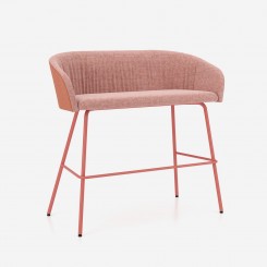Nowy Styl Naudu Sofa hoch, Wavy H 4L, SH 81 cm, gepolstert, konfigurierbar 