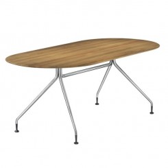 Wilkhahn Tisch Occo oval 222/90, konfigurierbar 