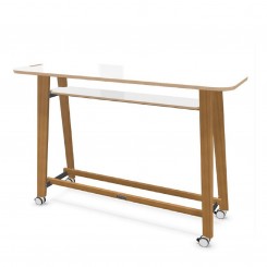 Ongo Meet, Stehtisch auf Rollen, konfigurierbar 