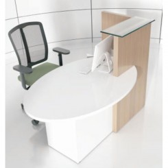 mdd Empfangstheke Ovo links LOP10 konfigurierbar 