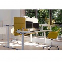 5 Stück PID Sitz-Steh-Schreibtisch, 160x80cm 