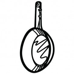 Topfuntersetzer Sketch Trivet Pfanne PE781 