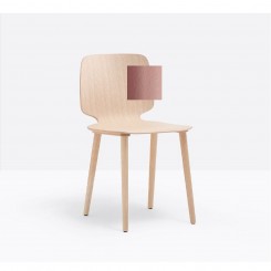 Pedrali Babila 2700 Esche rosa, 1 Stück