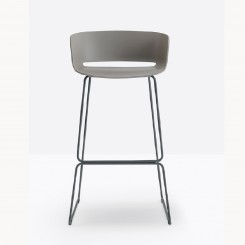 Pedrali Babila Barhocker 2748 grau, grau, 2x