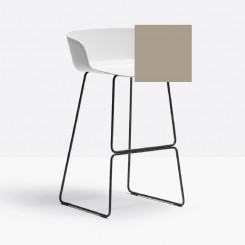Pedrali Babila Barhocker 2748 sand, schwarz, 1x