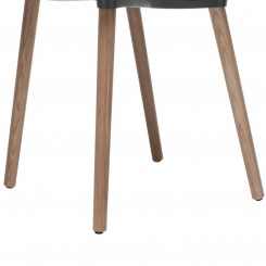 Pedrali Babila Stuhl 2755 Gestell: gebeizte Esche, Sitz: schwarz