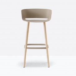 Pedrali Babila Hocker 2758, Sitzhöhe 74,5 cm 
