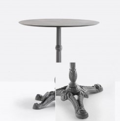 Pedrali Bistrot Outdoor Tisch 4101 schwarz