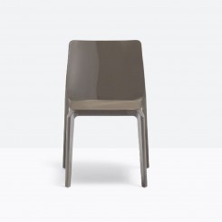 Pedrali Blitz Stuhl 640 grau, 2er Set