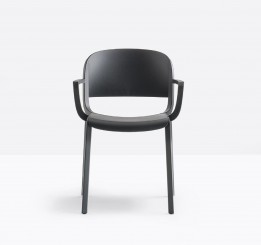 Pedrali Dome Stuhl 265, mit Armlehnen 