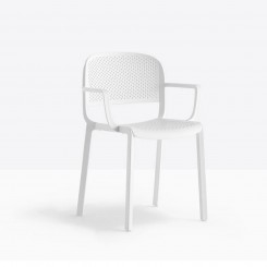 Pedrali Dome Stuhl 266 mit Armlehnen 