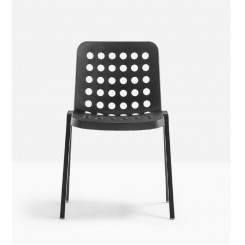 Pedrali Koi-Booki Stuhl 370 schwarz, 4er Set