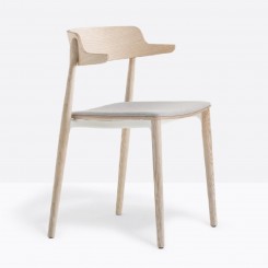 Pedrali Nemea 2826, Stuhl, Armlehne, gepolstert, 2er Set 