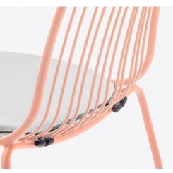 Pedrali Nolita Stuhl 3650 rosa, 2er Set