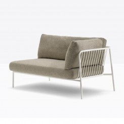 Pedrali Nolita Sofa mit Armlehne links, DN003, DN005 