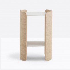 Pedrali Parenthesis Tisch P10002 Holz/weiß