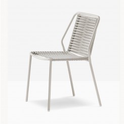 Pedrali Philia Outdoor Stuhl 3900, 2 Stück weiß_weiß