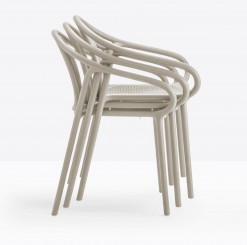 Pedrali Remind Stuhl 3735 beige, 4er Set