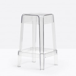Pedrali Rubik Hocker 582 transparent