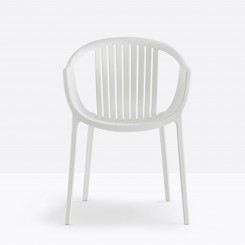 Pedrali Armlehnstuhl Tatami 306-BI weiß