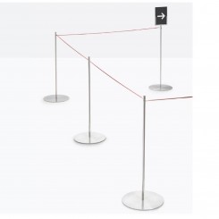 Pedrali Transenna Inox Beschilderungsset K_5170.10 