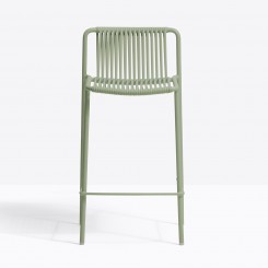 Pedrali Tribeca Terrassen-Barstuhl 3667 Sitzhöhe 67,5 cm grün, 2er Set
