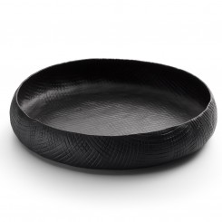 Philippi Schale flach Outback rund Aluminium schwarz 219006 