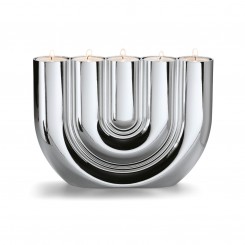 Philippi Teelichthalter Double U Chrom 123137 