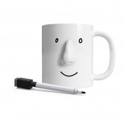 Pikkii Stimmungstasse mit Stift Porzellan/weiß 16802 