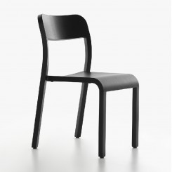 Plank Blocco Stuhl Esche schwarz 1475_20_01, 2 Stück 