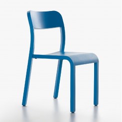 Plank Blocco Stuhl Esche blau 1475_20_21, 2 Stück 