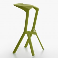 Plank Barhocker Miura gelbgrün 8200-gg 