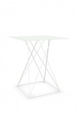 Cascando Tisch Beistelltisch Platform 6350.w verkehrsweiß RAL9016 