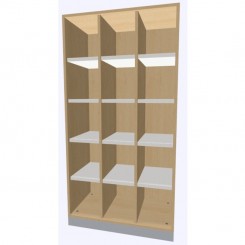 Assmann Postverteilerschrank Allvia konfigurierbar 