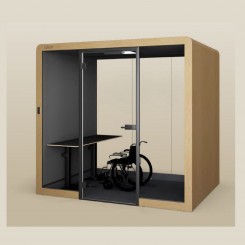 Preform Silen Space Hybrid Akustikkabine barrierefrei konfigurierbar 
