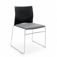 Profim Besucherstuhl Ariz 560V mit Kufengestell, Sitz gepolstert, stapelbar, konfigurierbar 