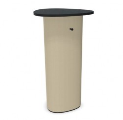 Cascando Pully Pillar Besprechungstisch Triangular 60cm 6437.tr.A konfigurierbar 