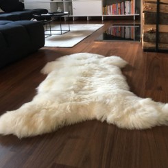 puraform Lammfell naturweiß 80-100cm LF01-M 