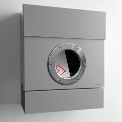 Radius Briefkasten Letterman II silber 505c 
