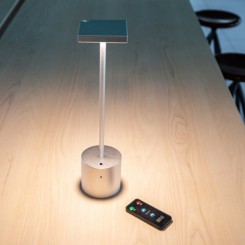 Radius Absolut Liberty light silber Remote Fernbedienung 1181C Tischleuchte Akku 