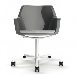 Viasit Drehstuhl m. Rollen m. Sitzpolsterung re-pend 800.9000 konfigurierbar 